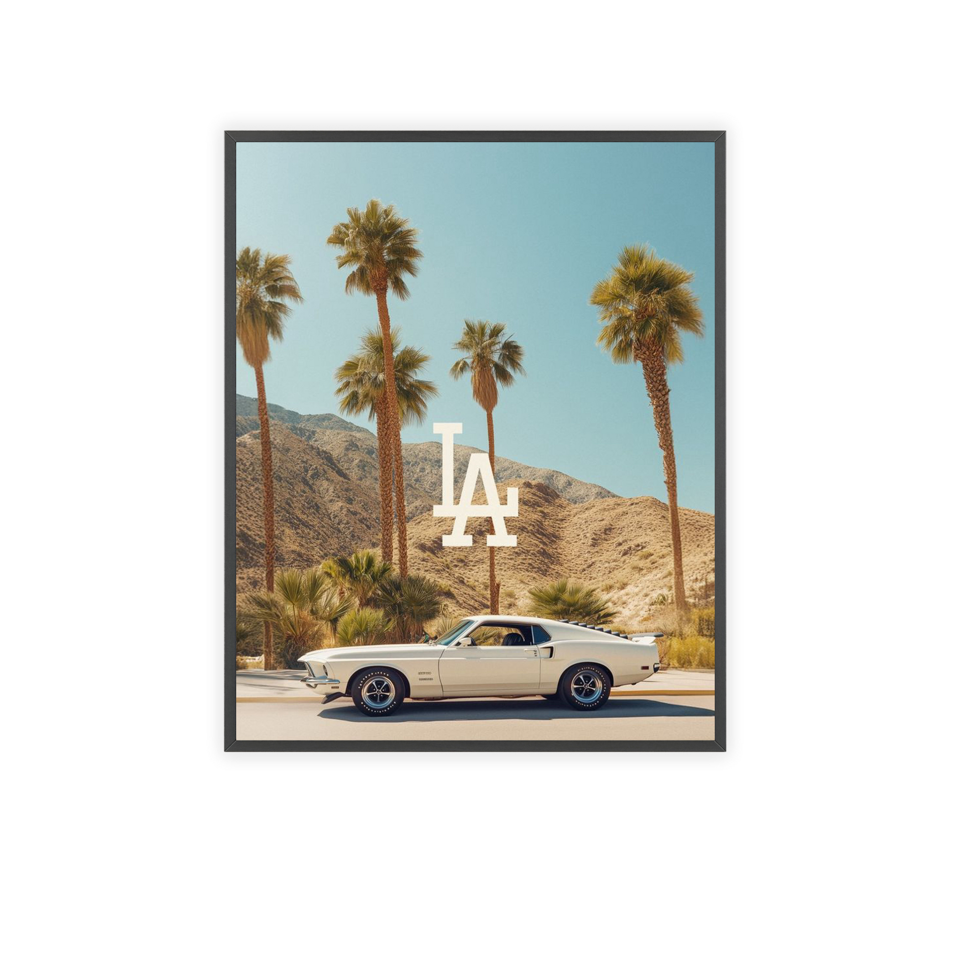 "LA Mustang" Poster