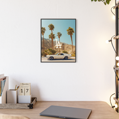 "LA Mustang" Poster